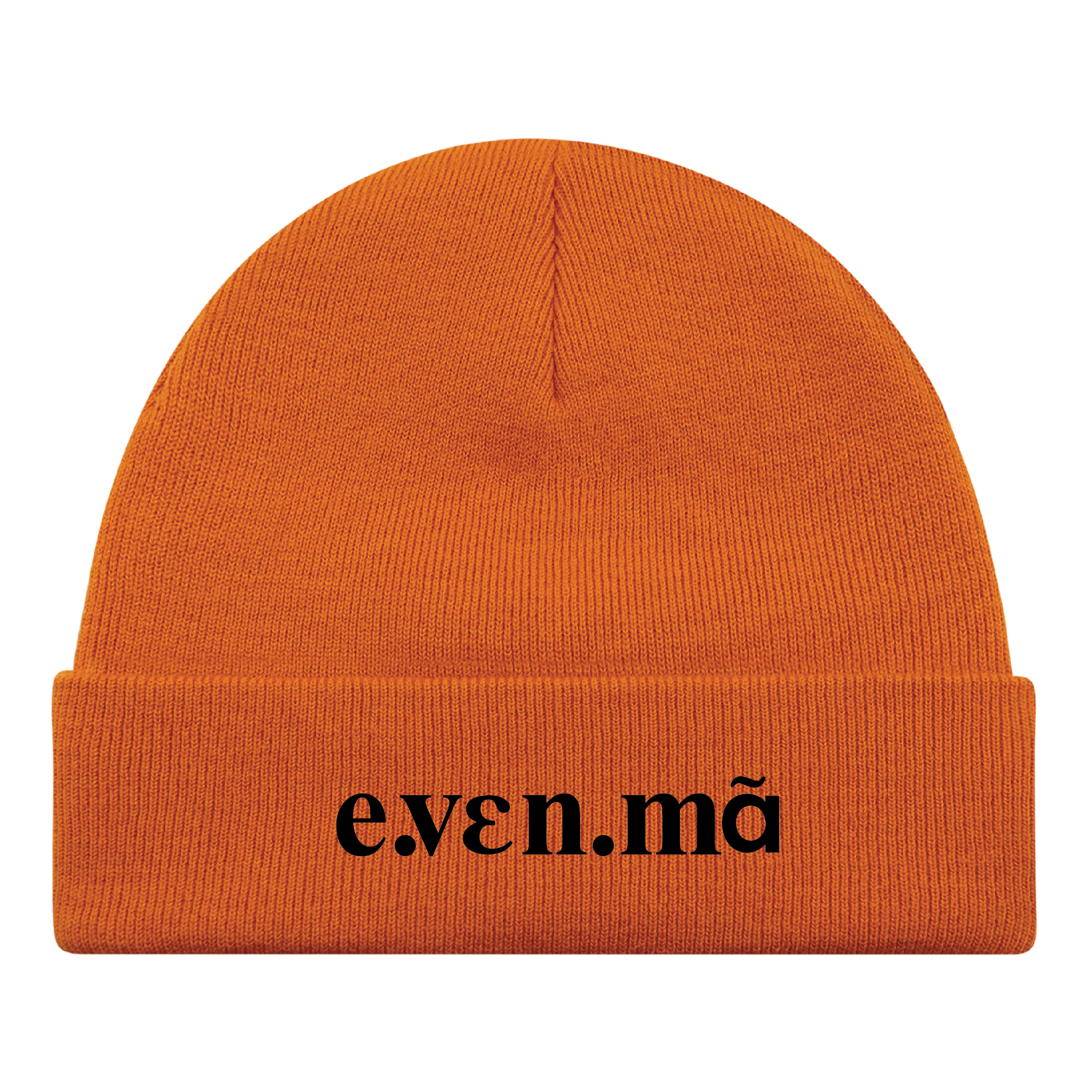 Tuque orange e.vɛn.mã